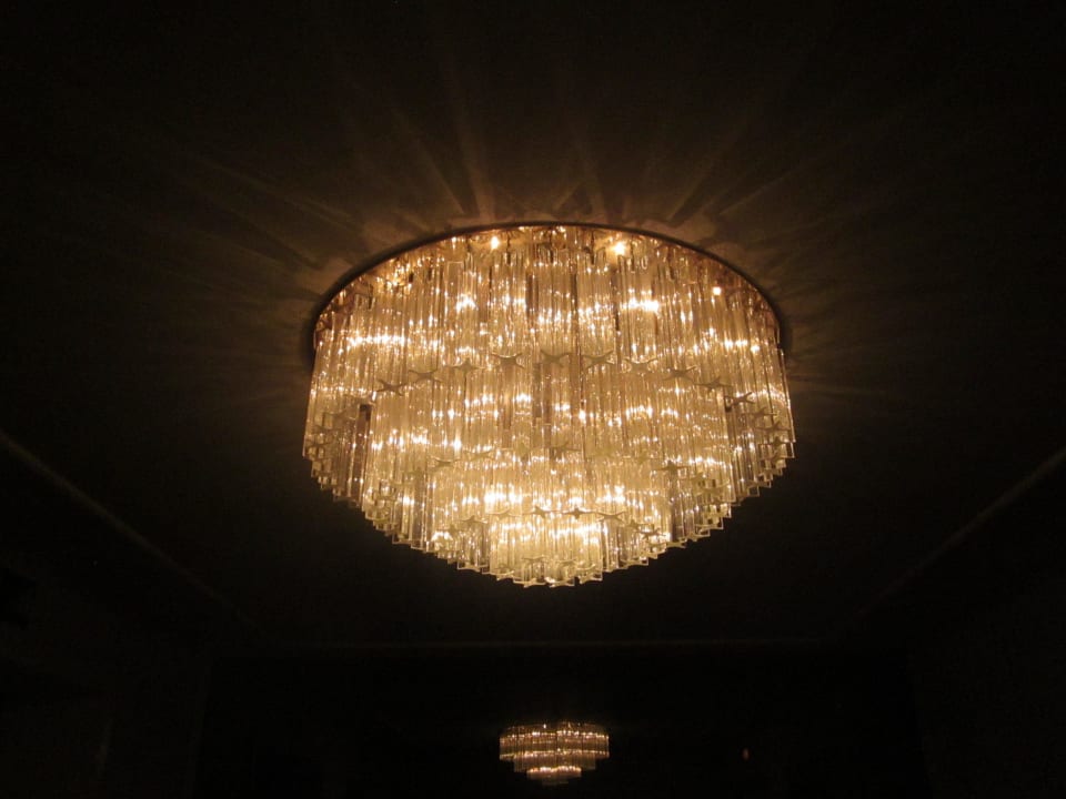 Lampe im Flur Amsterdam Marriott Hotel