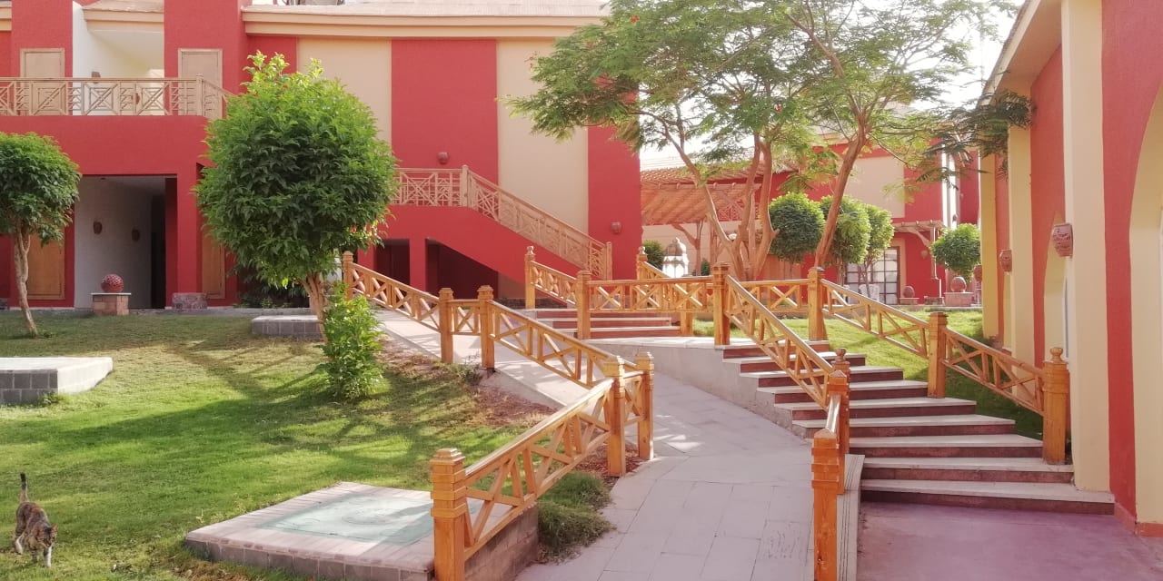 Schöne gepflegte Anlage Pickalbatros Alf Leila Wa Leila Resort - Neverland Hurghada