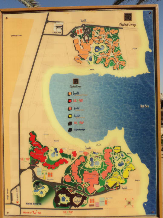 Hotelanlagenübersicht Steigenberger Coraya Beach - Adults only