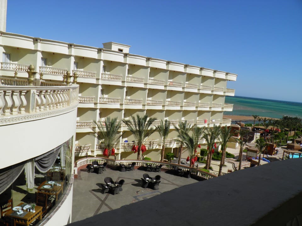 Sicht von Balkon/Hotelzimmer Riviera Aqua Park Resort