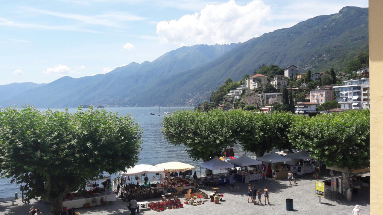 Ausblick Albergo Carcani