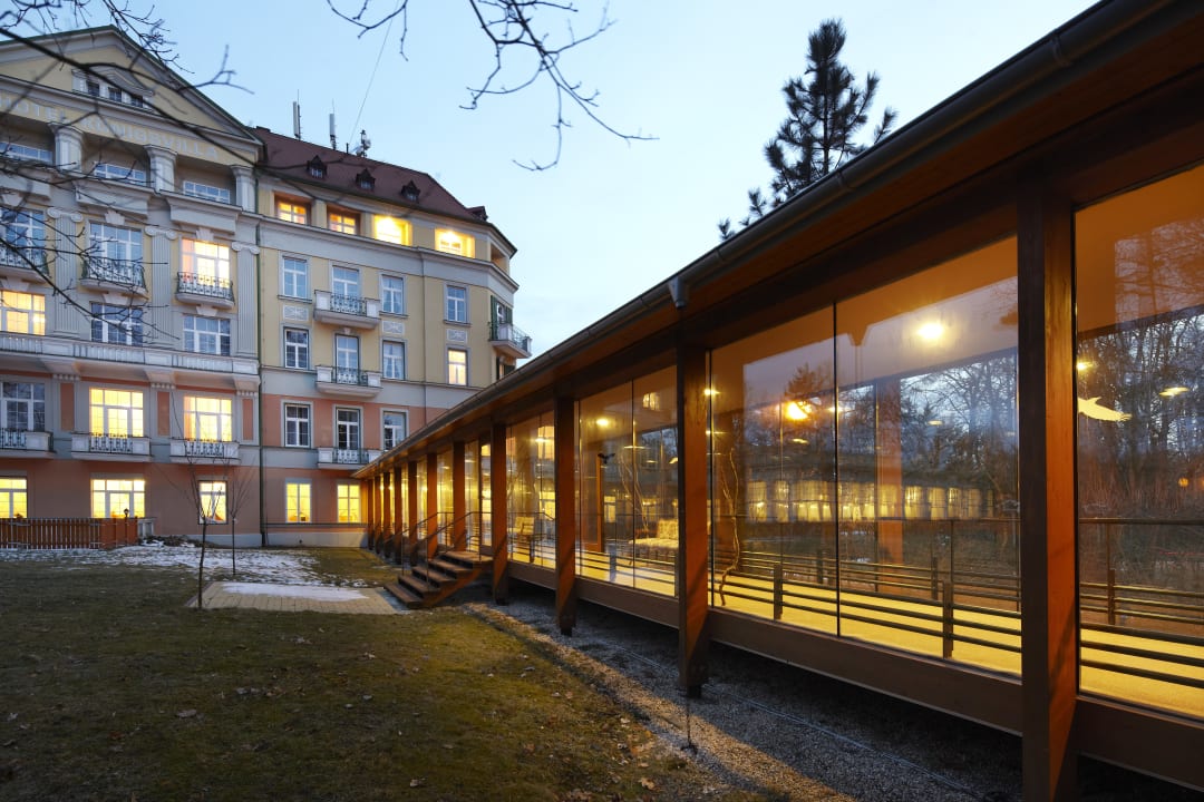 Außenansicht Kurhotel Pawlik - Aquaforum