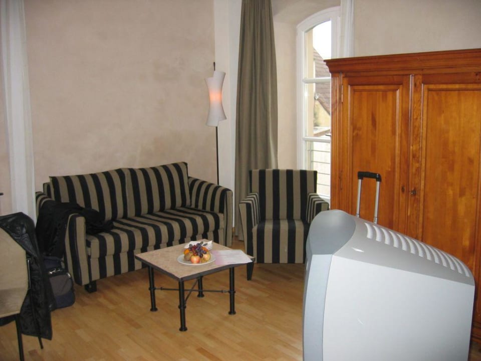 Sitzecke in der Luisensuite Angel's - das hotel am fruchtmarkt