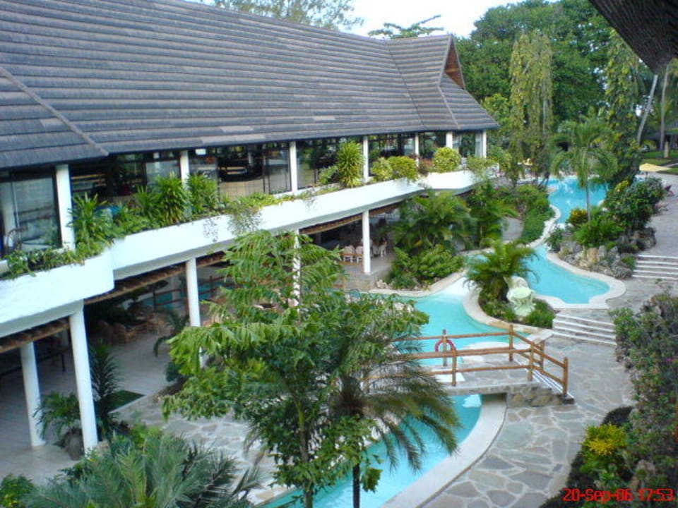 Ausblick vom Balkon Hotel Traveller's Club