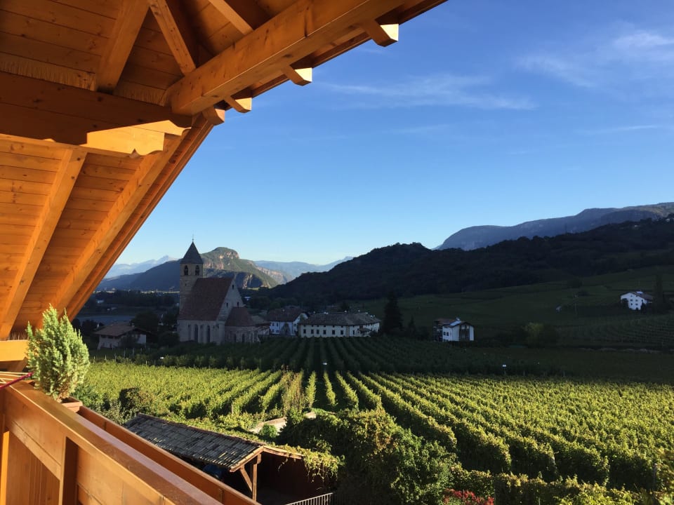 Blick vom Balkon Whg. Schloss Enn Residence Renate