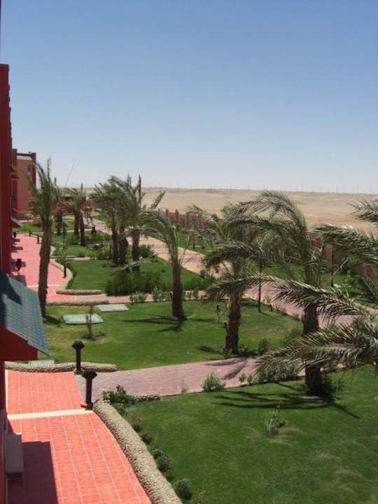 Blick vom Balkon Pickalbatros Aqua Vista Resort - Hurghada