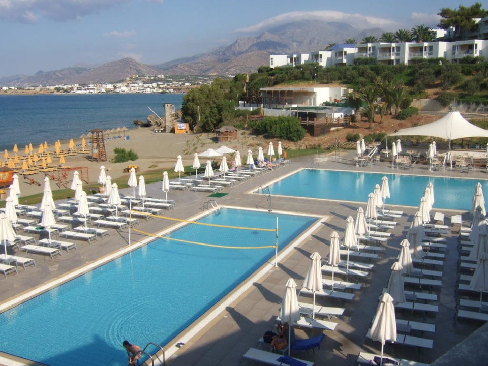 Ausblick vom Zimmer 148 Atlantica Mikri Poli Crete