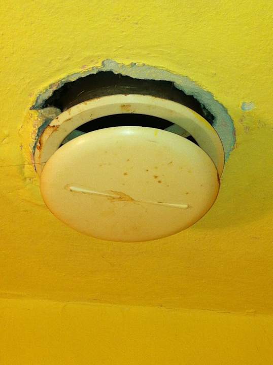 Lüftung in der Dusche Gästehaus Atzgersdorf