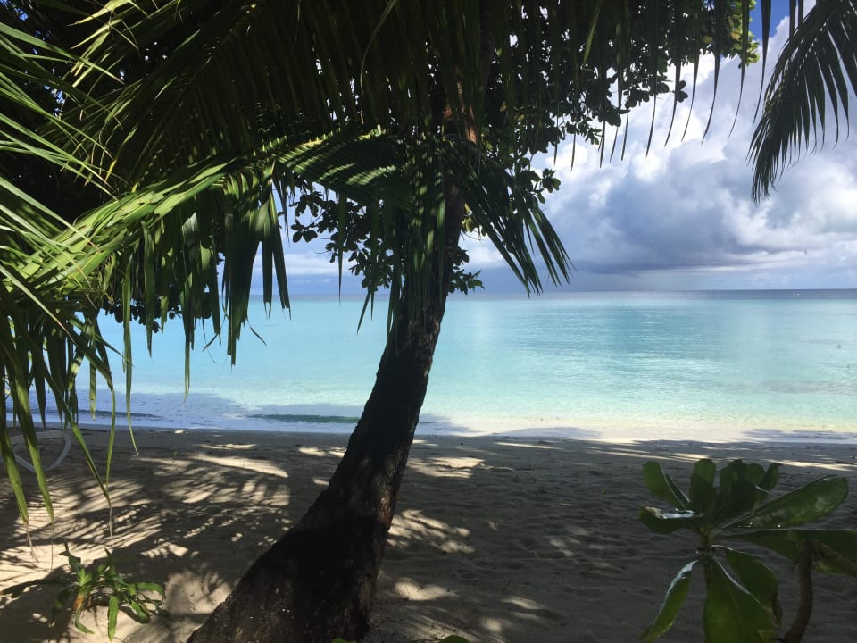 Strand Lagunen Seite Kuramathi Maldives