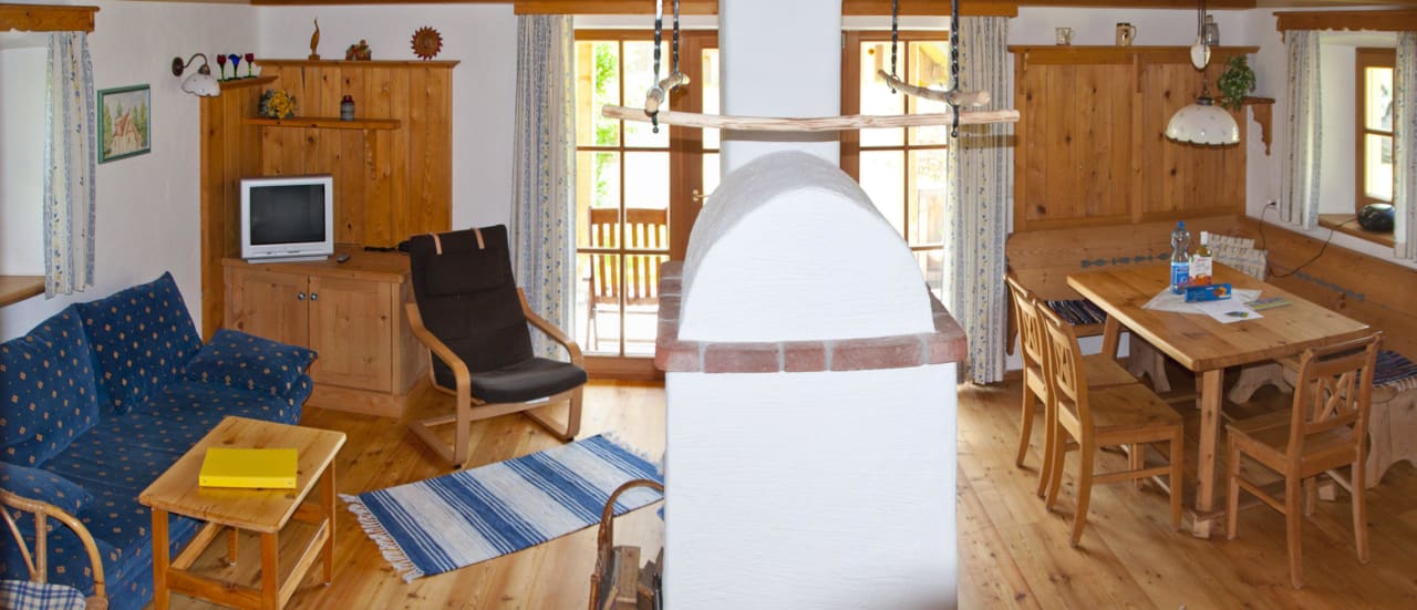 Wohnraum  Ferienhaus Stodertraum