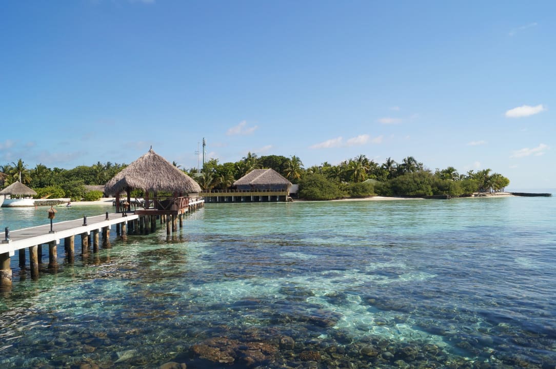 Schöne Insel Eri Maldives