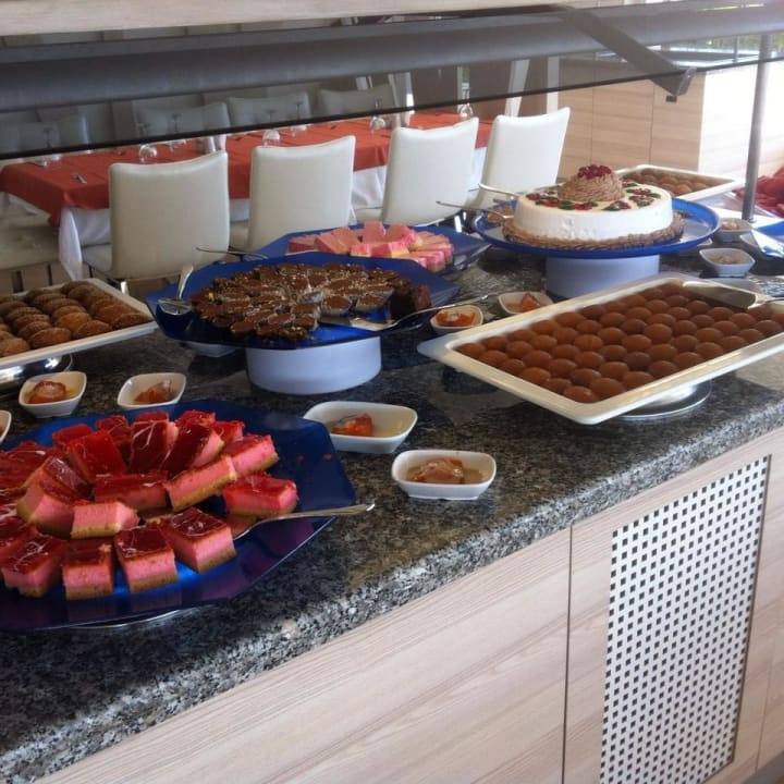 Too many sweets at falcon Falcon Hotel