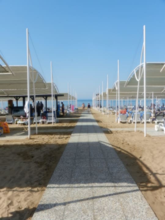 Weg zum Strand Sunis Kumköy Beach Resort Hotel & Spa