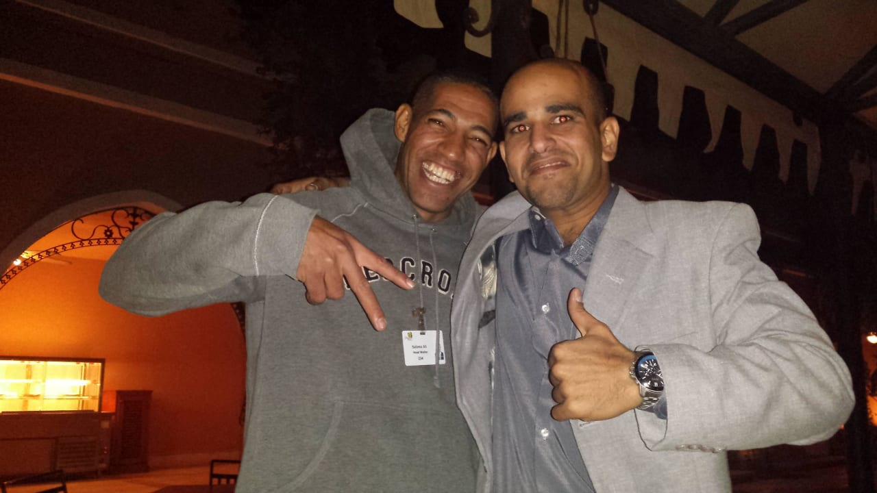 Nos deux Amis Fadi Farid et Mohmad Ali Makadi Palace