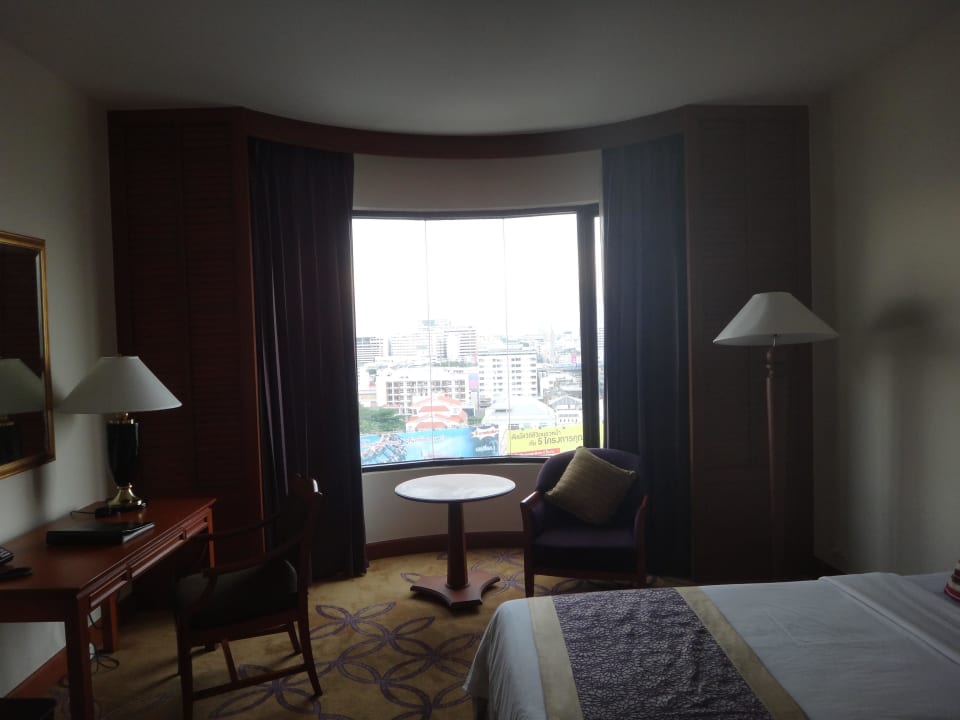 Panorama Bangkoku z 11 piętra. Hotel Century Park