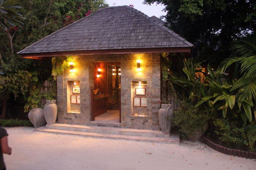 Eingang Spa Bereich Sun Siyam Olhuveli