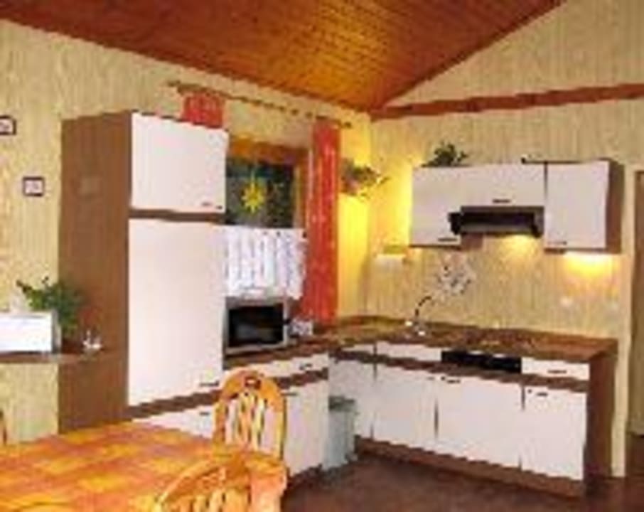 Ferienhaus Dankern - Haus Vogelgesang: Küche Ferienhaus Vogelgesang