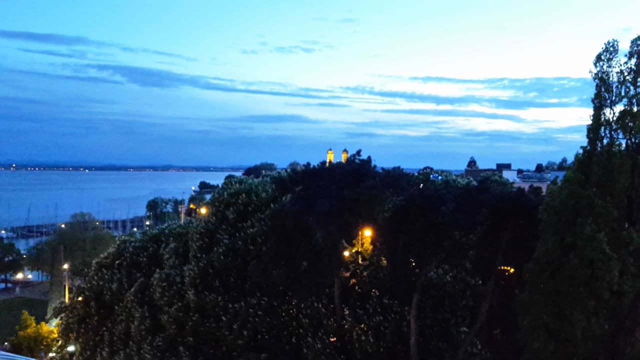 Ausblick Dachterasse SEEhotel Friedrichshafen