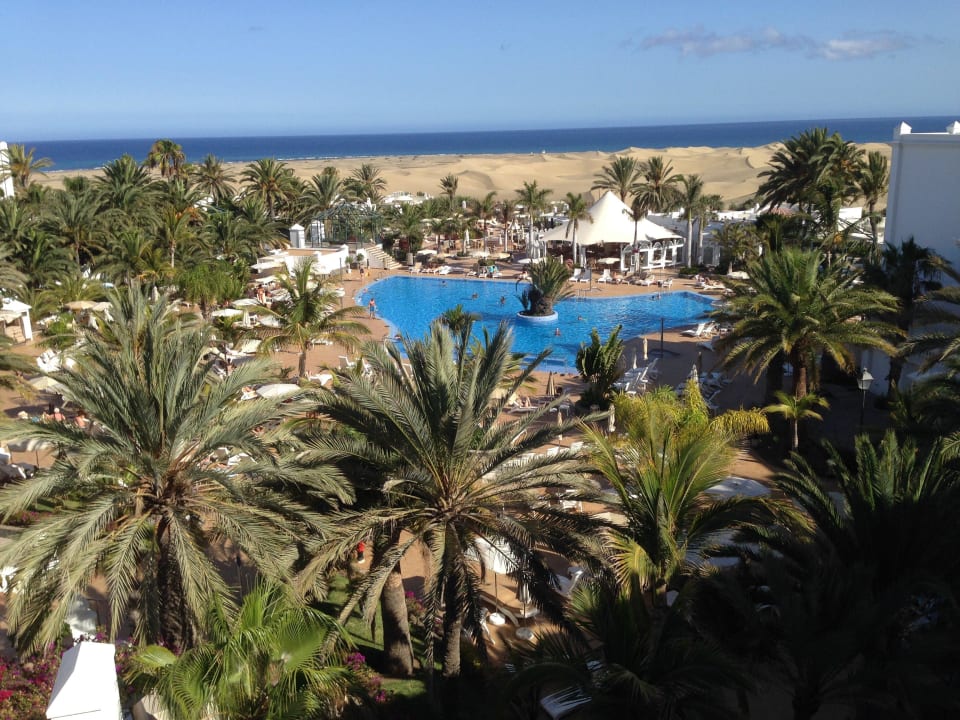 Blick vom Zimmer Hotel Riu Palace Maspalomas Adults Only