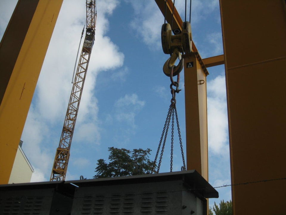 Großbaustelle vor dem Hotel Mercure Hotel Severinshof Köln City