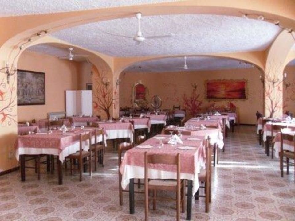 Der Speisesaal Hotel Aragonese