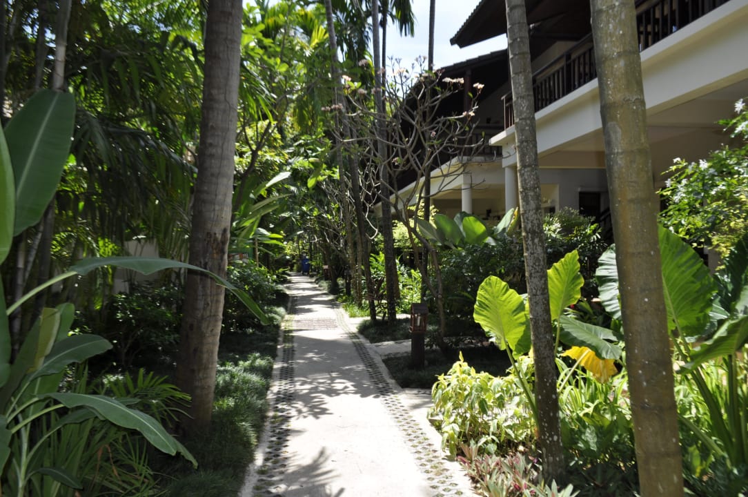 Weg zum Pool & Restaurant Hotel Baan Chaweng Beach Resort & Spa