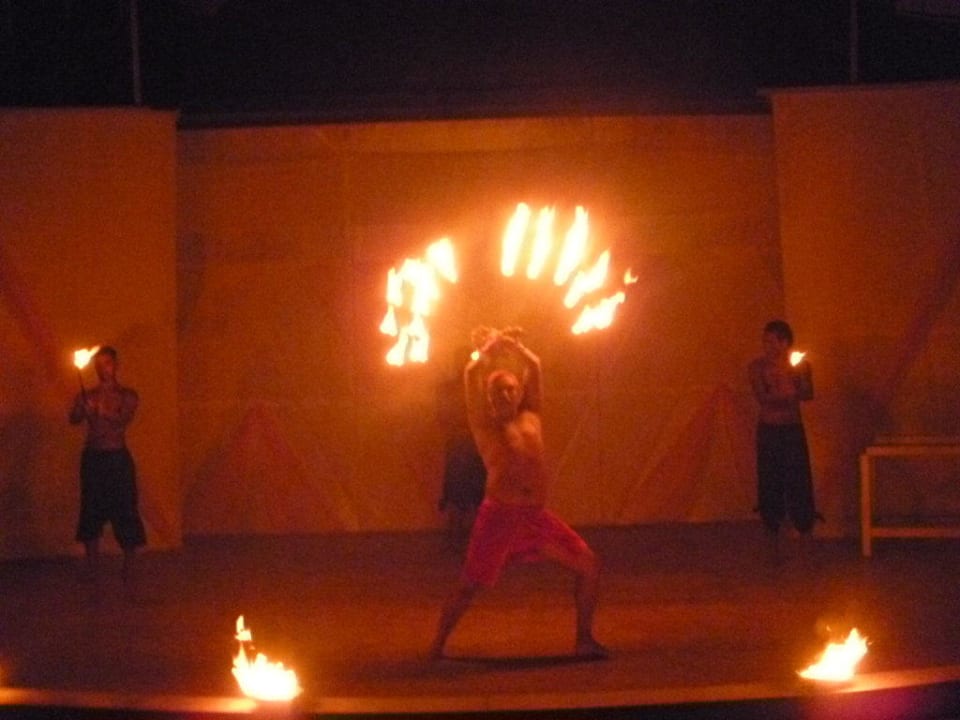 Feuershow Pickalbatros Aqua Park Resort - Hurghada