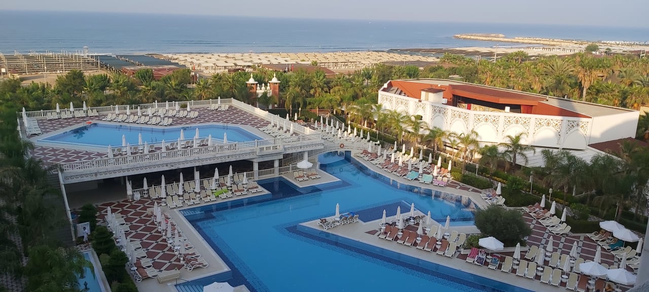 Ausblick Royal Taj Mahal Hotel