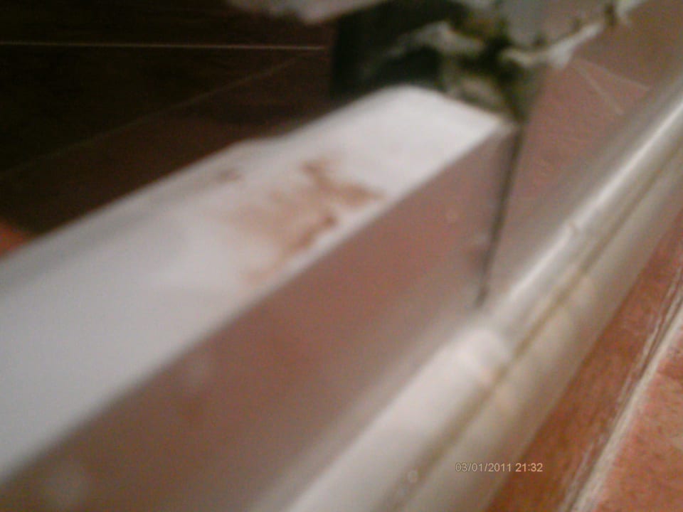 Schimmel an der Dusche DAS Club Hotel Sunny Beach