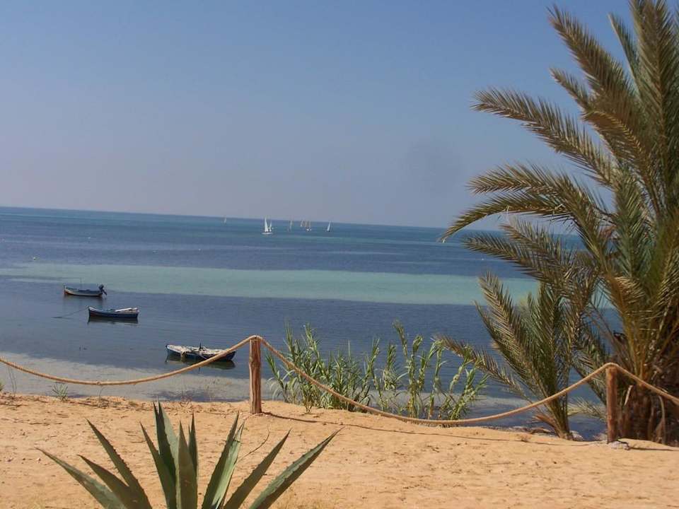 Weg zum Strand Hotel El Mouradi Djerba Menzel