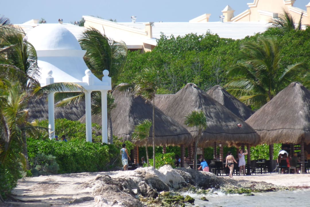 Strandende Südseite Grand Palladium Colonial Resort & Spa