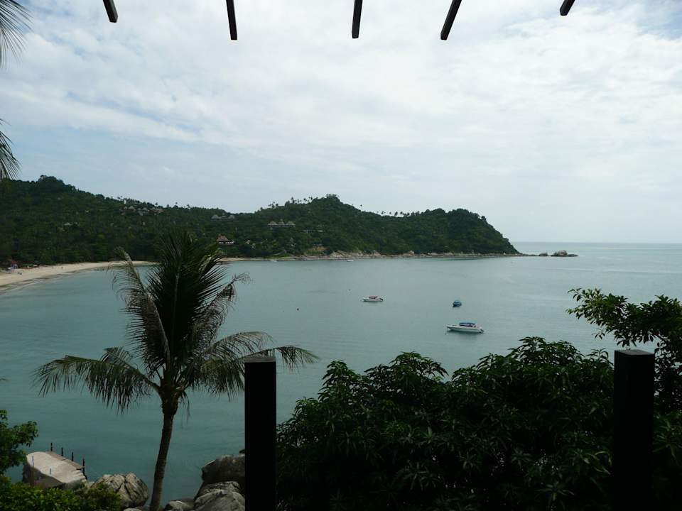 Ausblick beim Frühstück Panviman Resort Koh Phangan