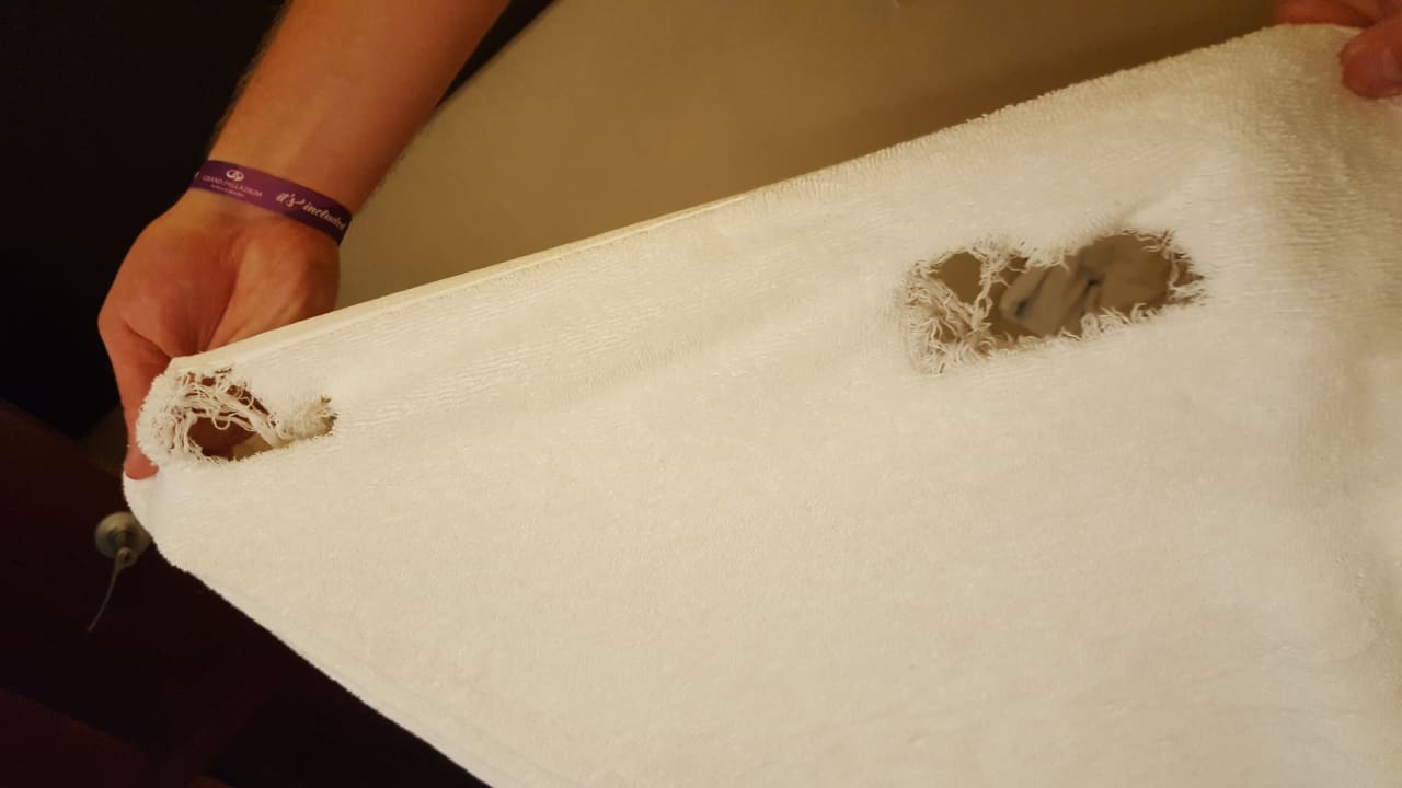 Täglich Brot mit den Handtüchern Grand Palladium Select Bávaro Resort & Spa