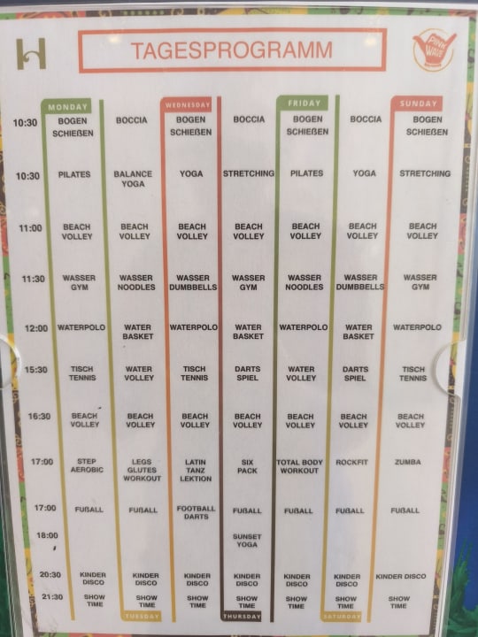 Sport & Freizeit Princess Andriana Resort & Spa