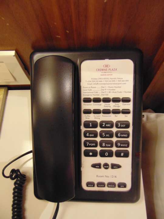 Zimmer Crowne Plaza Nairobi Airport