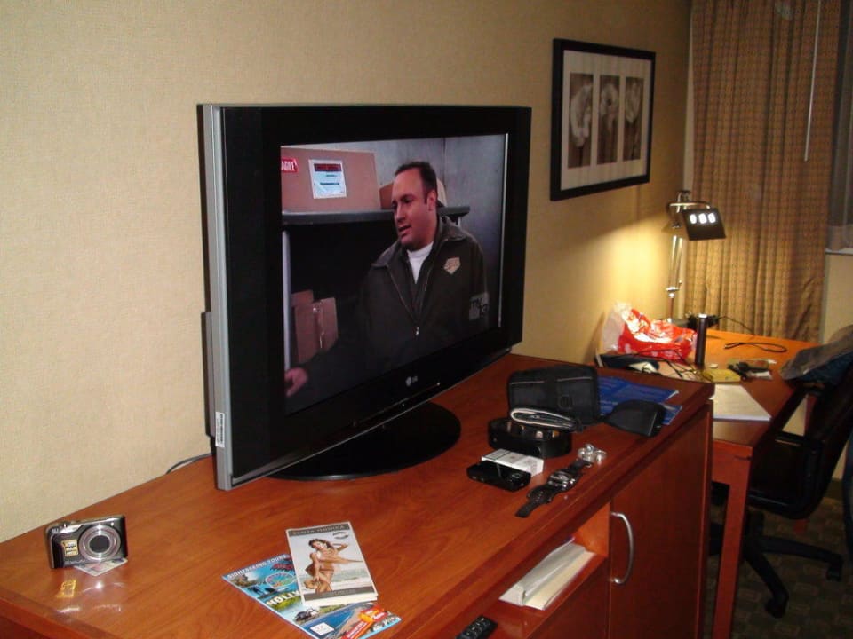 Ausstattung Zimmer TV Gateway Hotel Santa Monica