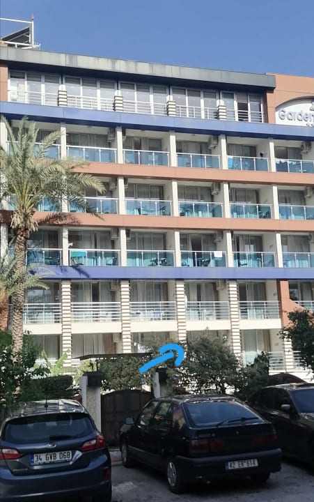 Außenansicht Gardenia Hotel