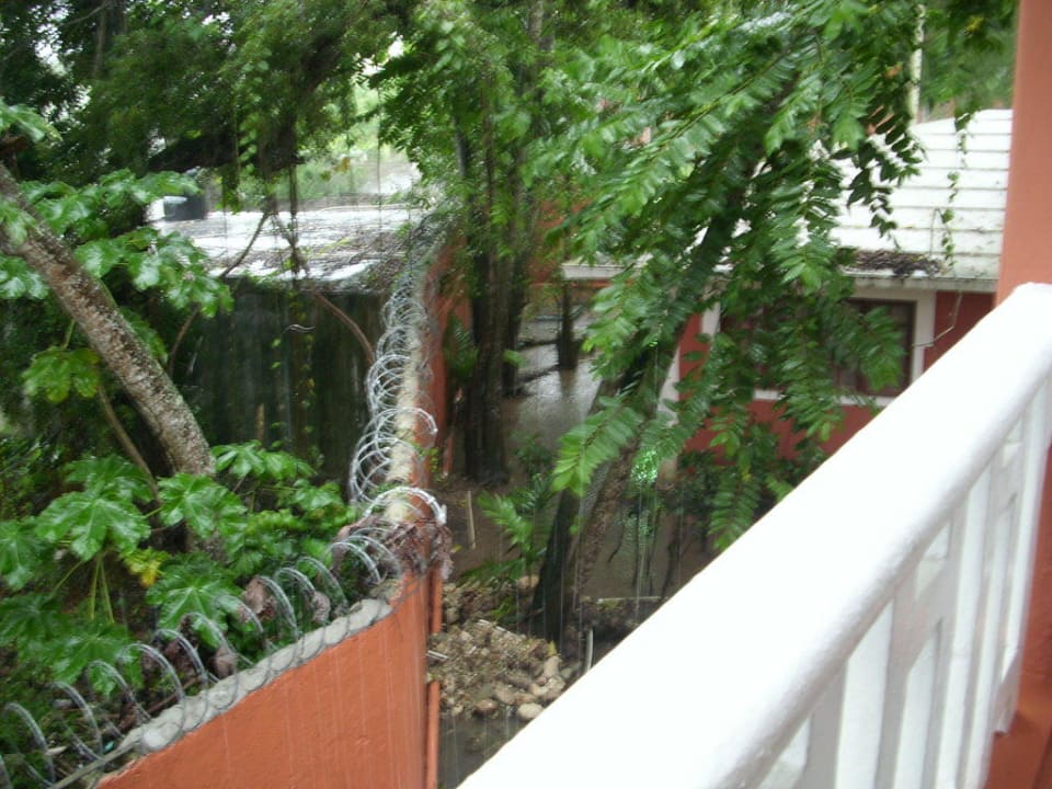 Blick vom Balkon BelleVue Dominican Bay