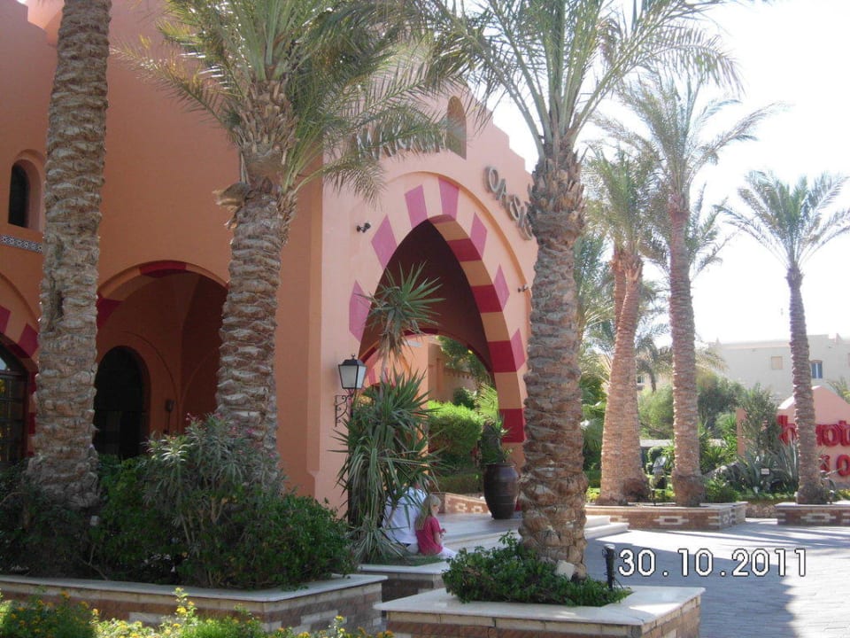 Haupteingang Jaz Makadi Oasis Resort