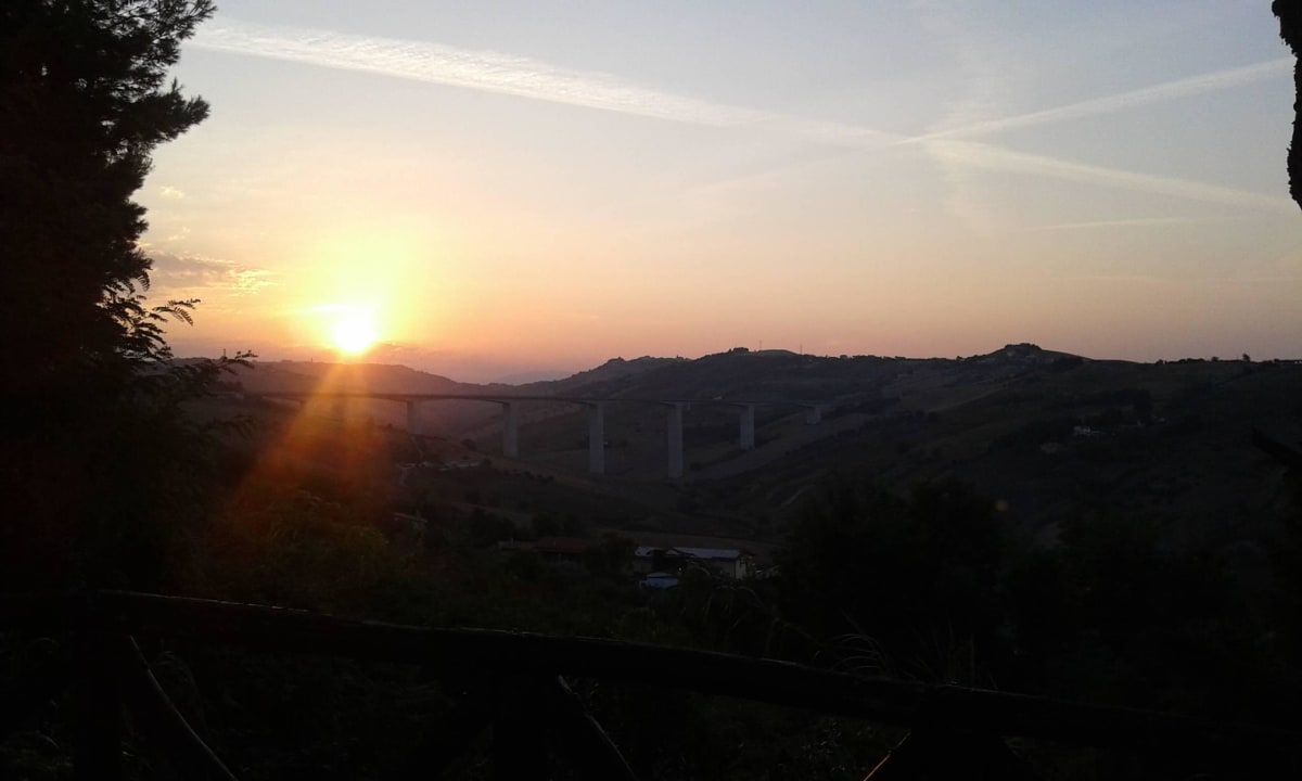 Fernsicht vom Campingplatz Camping Europe Garden