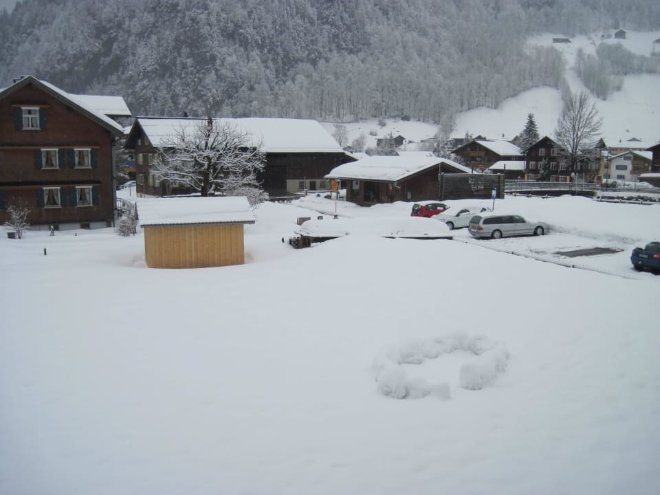 Blick aus 1 Zimmer Appartement Pension & Ferienwohnung Solaria