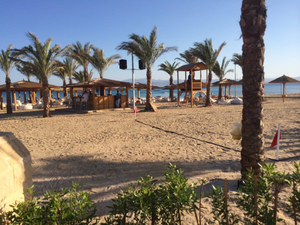 Blick auf die Beach Bar ROBINSON SOMA BAY