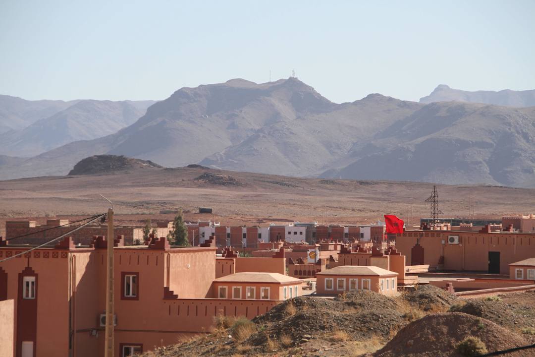 Blick vom Hotel Hotel Kasbah Lamrani