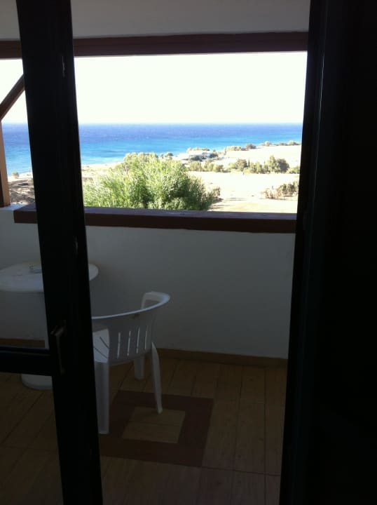 Blick aus Zimmer Balkon Lagas Aegean Village