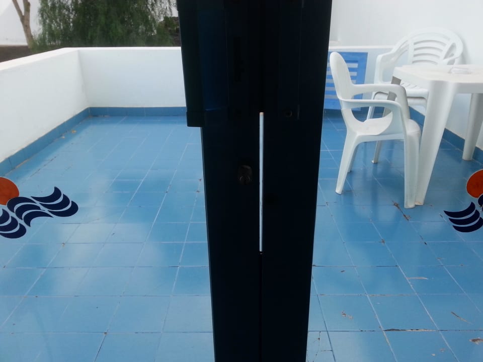 Terrassentür mit Lüftungsfunktion Aparthotel Costa Mar