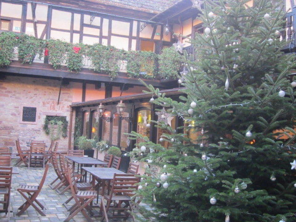 Der Innenhof Hotel Le Gouverneur