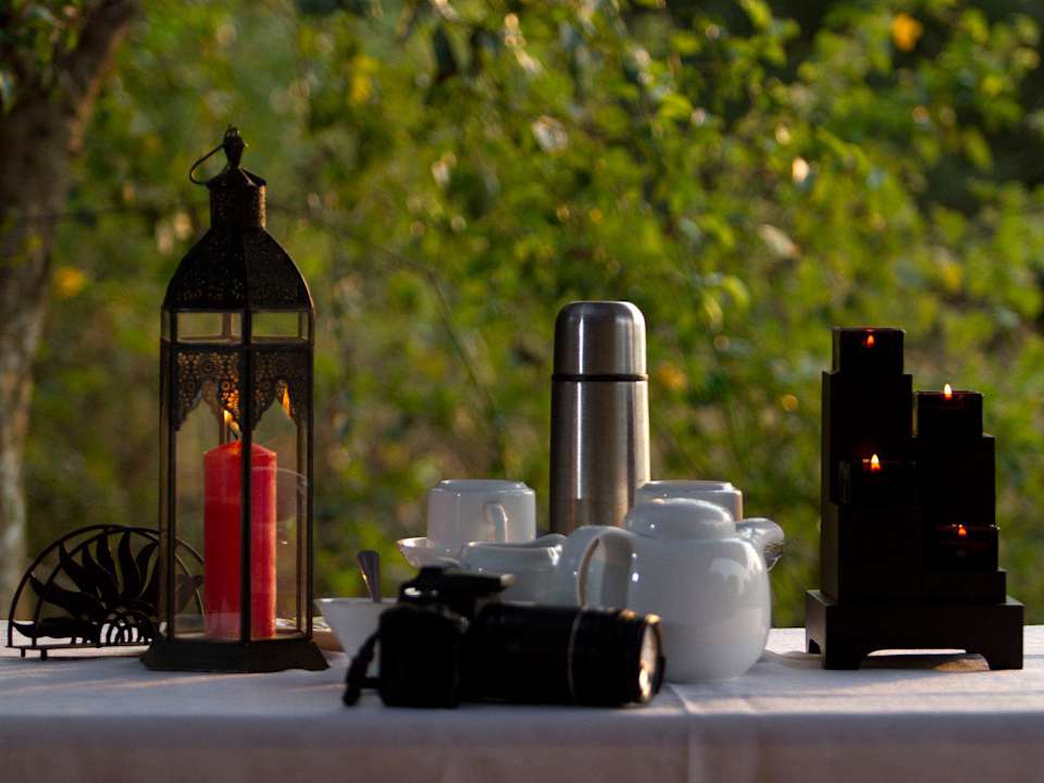 Tea time Mahoora Tented Safari Camp - Wilpattu