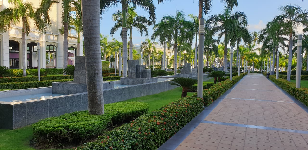 Gartenanlage Hotel Riu Palace Bavaro