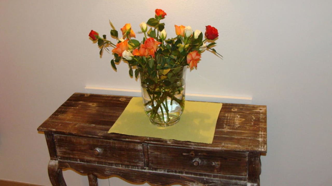 Netter Blumenschmuck Aparthotel Naturresort Senningerhof