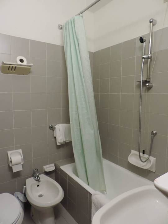 Koupelna v hotelovém pokoji Hotel Corolle